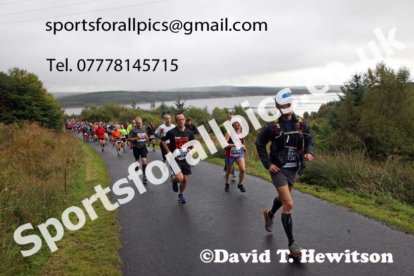 Kielder Marathon, 2021 Kielder Marathon and Half Marathon, Sunday, Octobr 3rd. Photo: David T. Hewitson/Sports for All Pics
